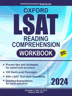 cover image of The Oxford LSAT Reading Comprehension Workbook (LSAT Prep)